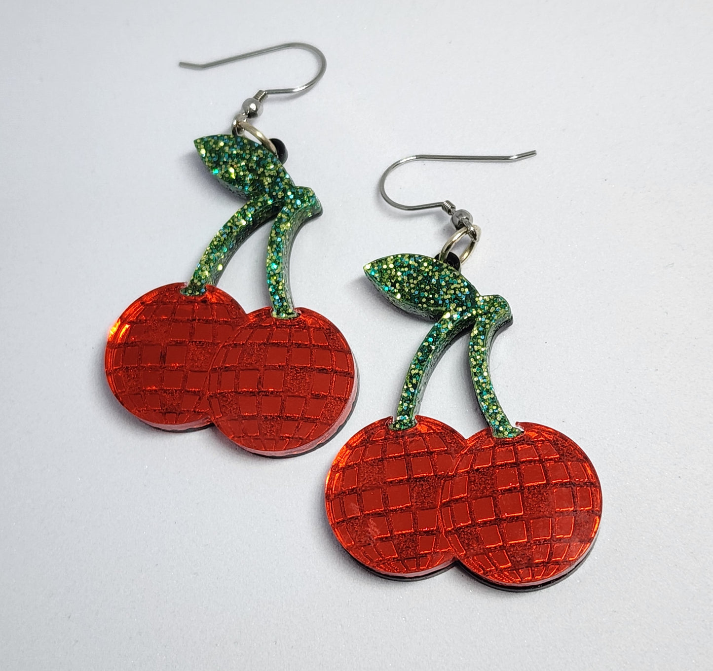Disco Cherry Earrings