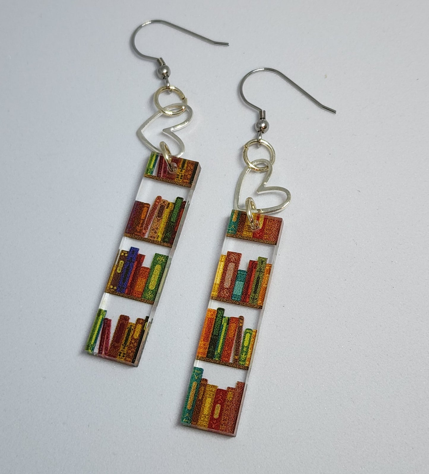 Bookcase Earrings