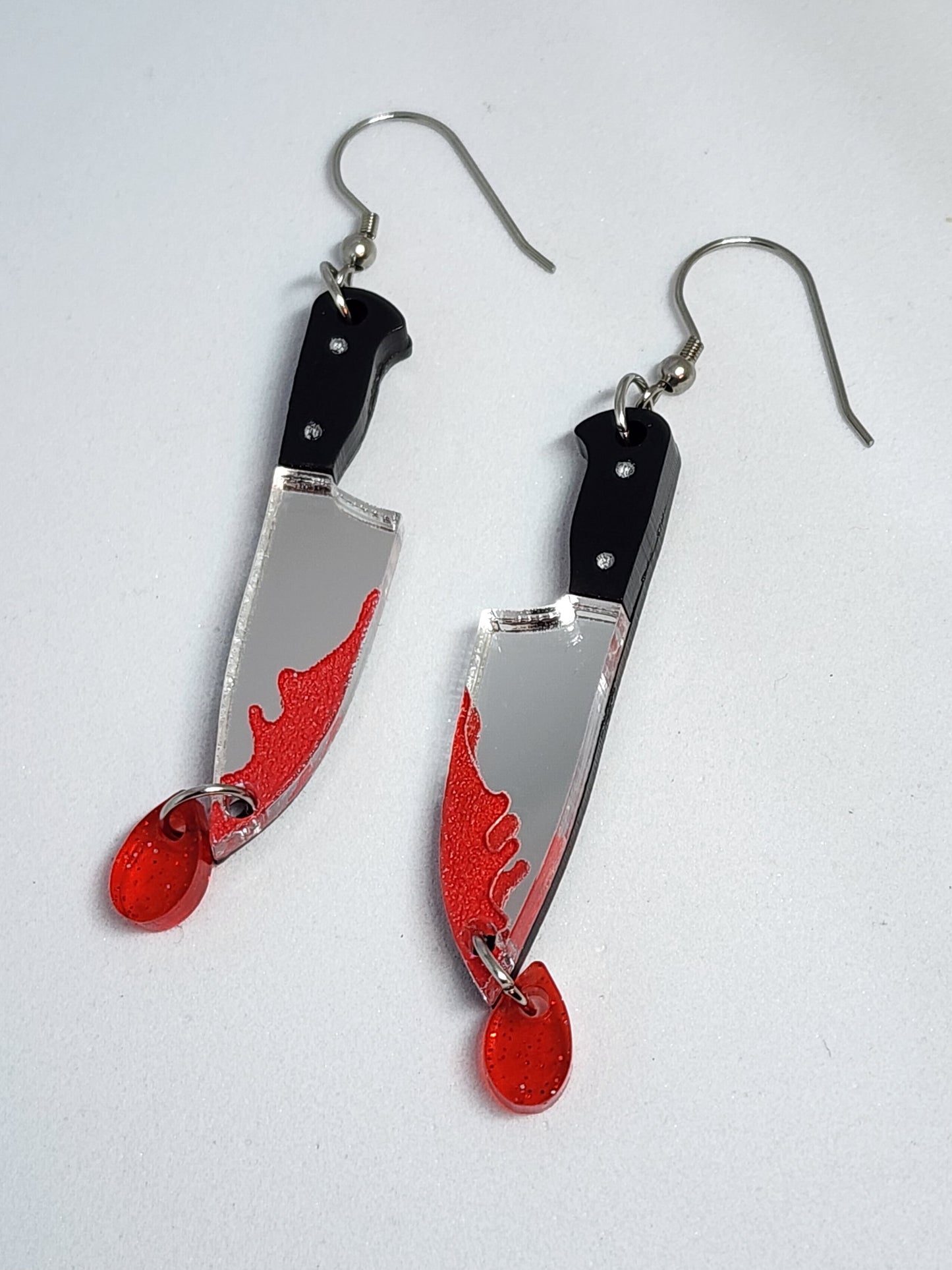 Bloody Knife Earrings