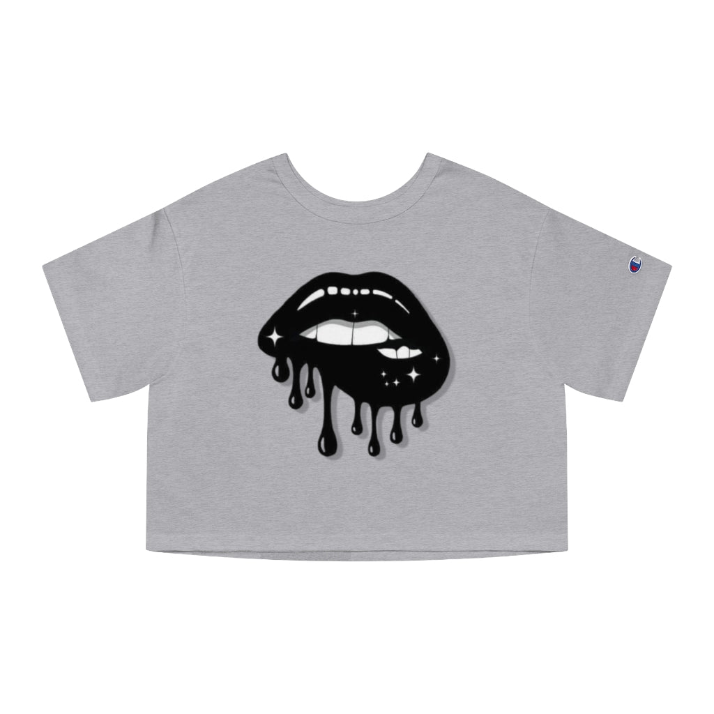 Champion Heritage Cropped T-Shirt - Dripping Lips