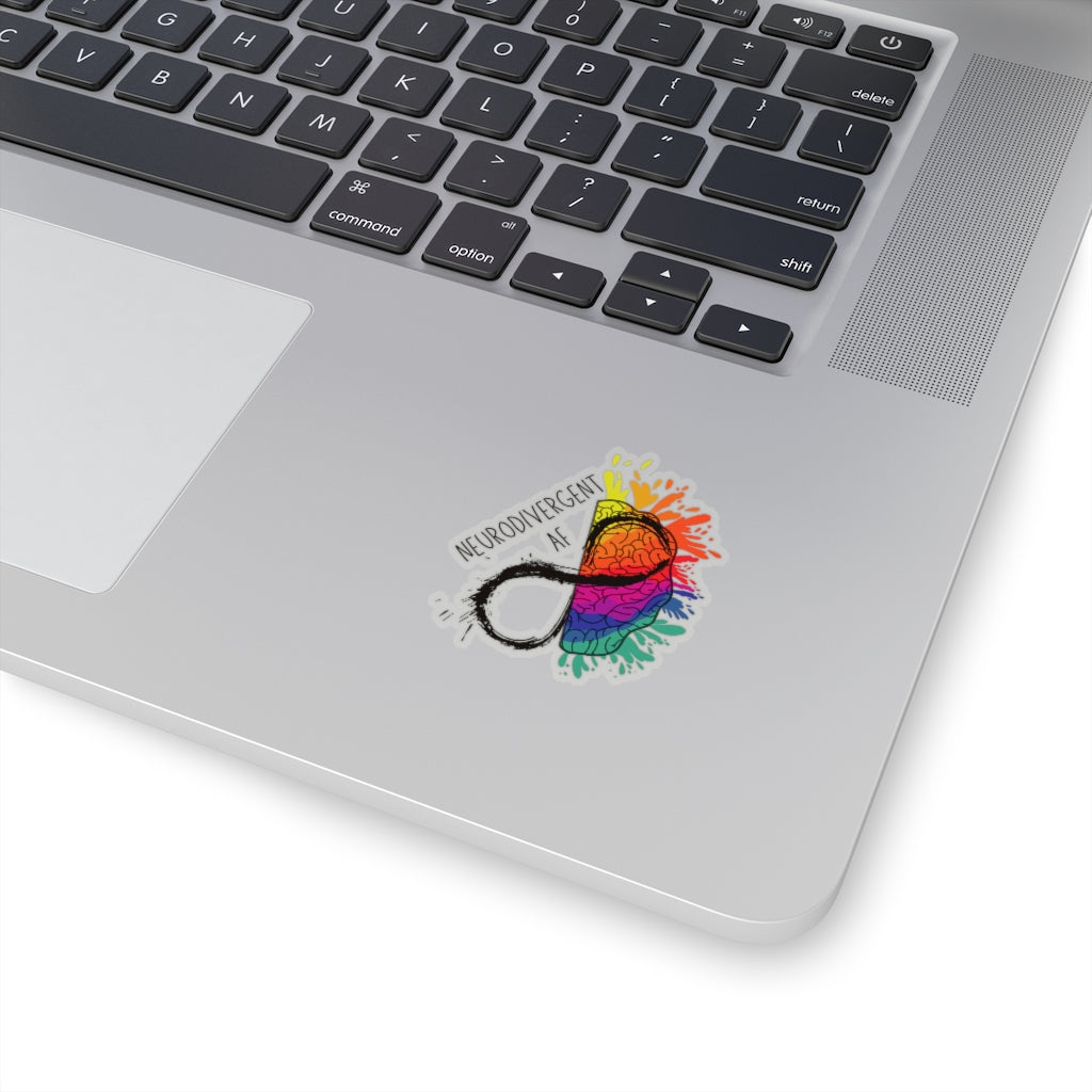 Neurodivergent AF - Sticker
