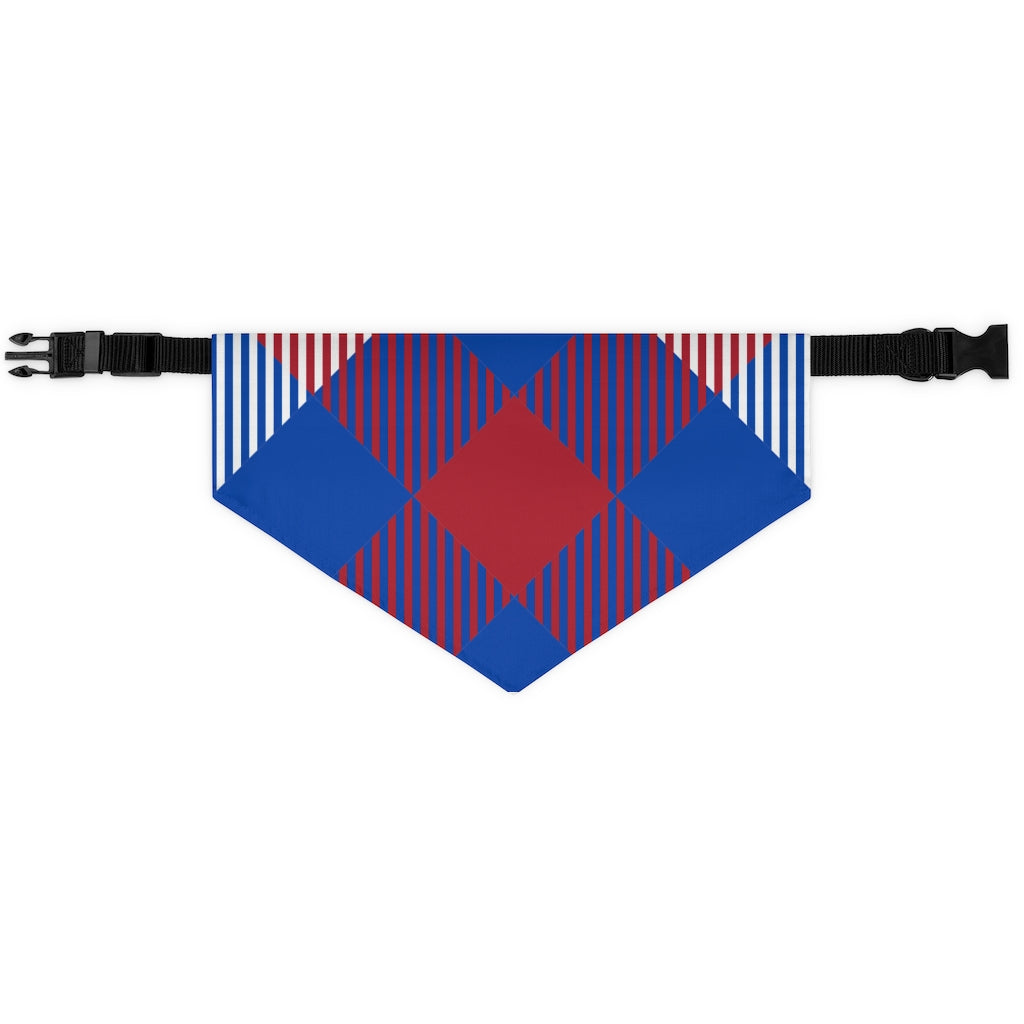 Plaid Bandana Collar