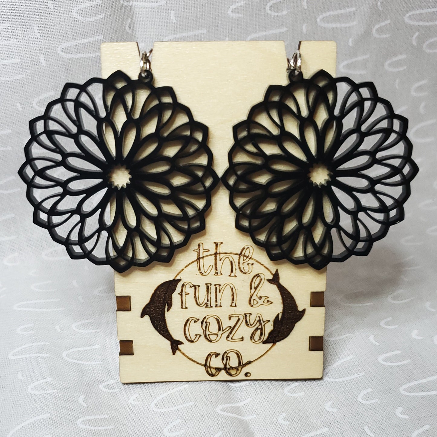 Flower Mandala Earrings