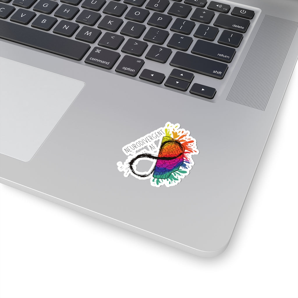 Neurodivergent AF - Sticker