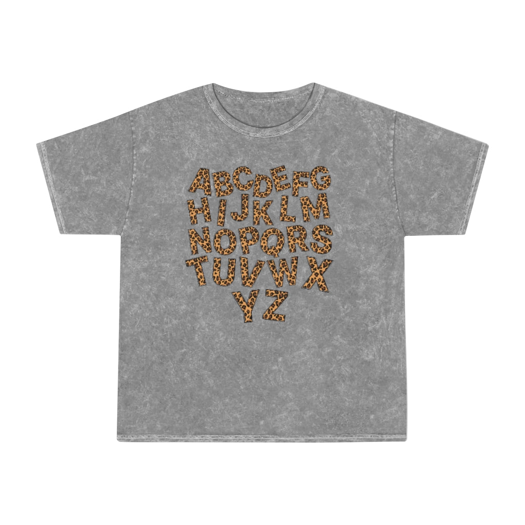 Cheetah Print Alphabet