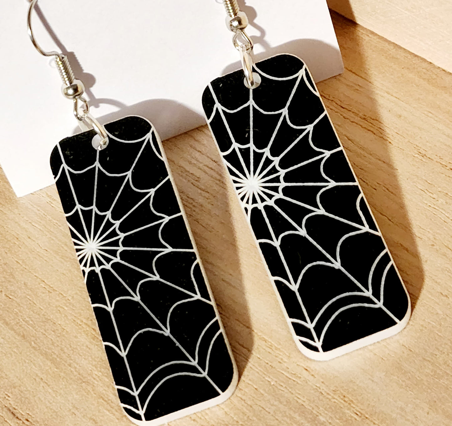 Web Bar Earrings