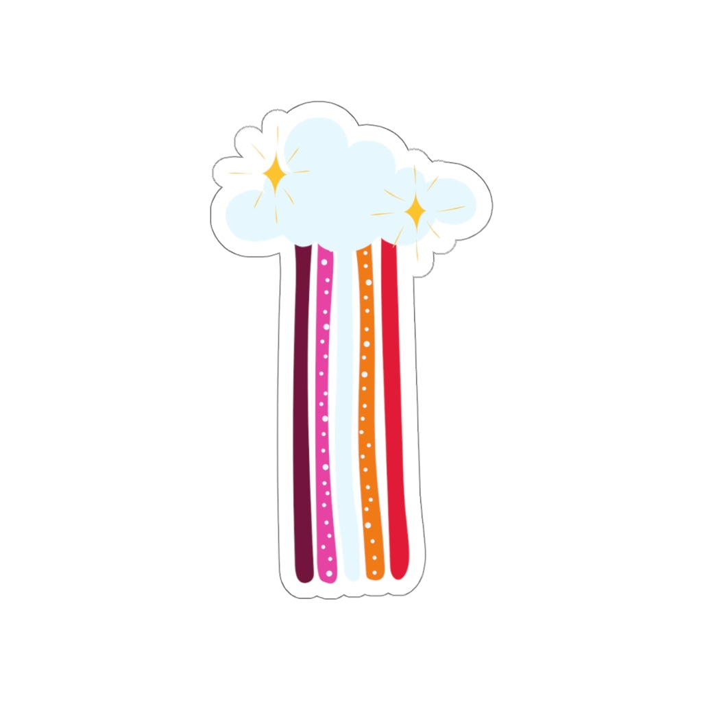 Lesbian Rainbow Sticker