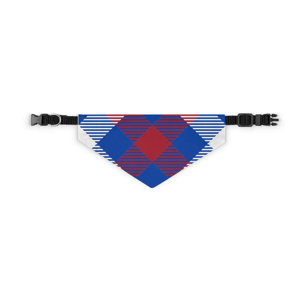 Plaid Bandana Collar