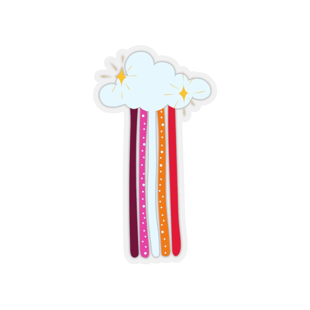 Lesbian Rainbow Sticker