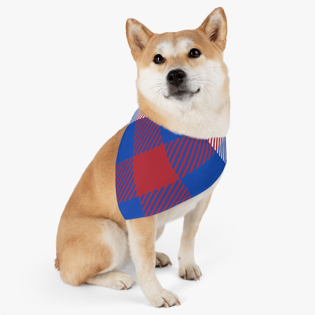 Plaid Bandana Collar