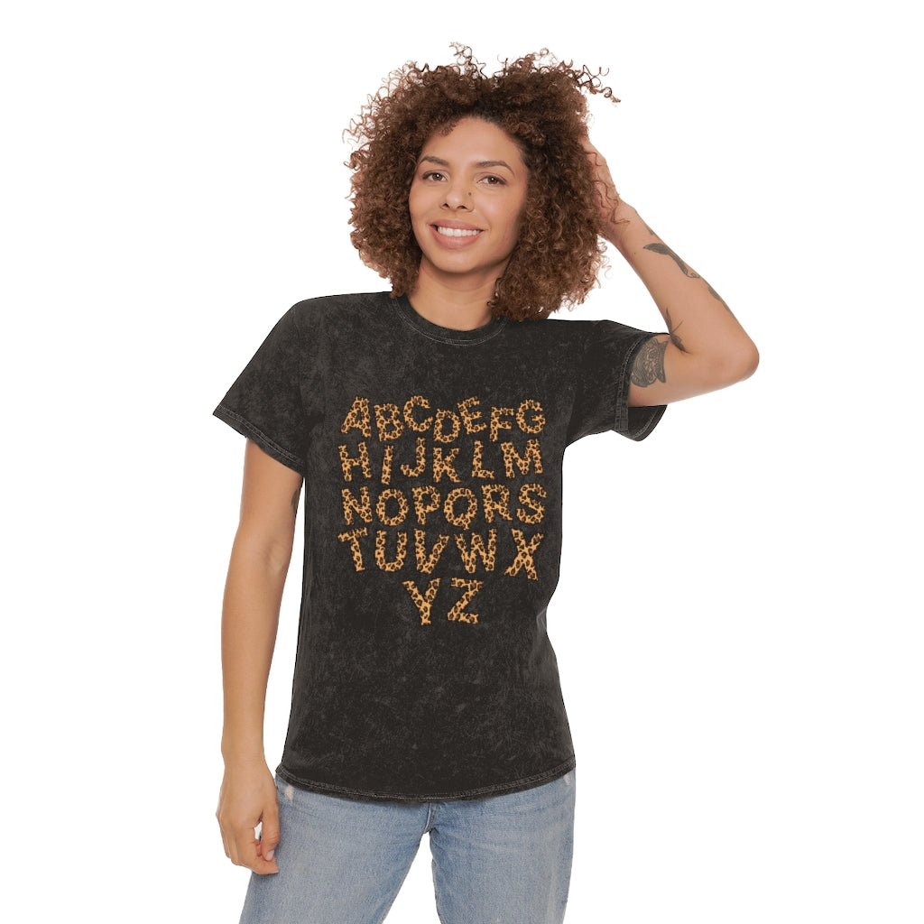 Cheetah Print Alphabet