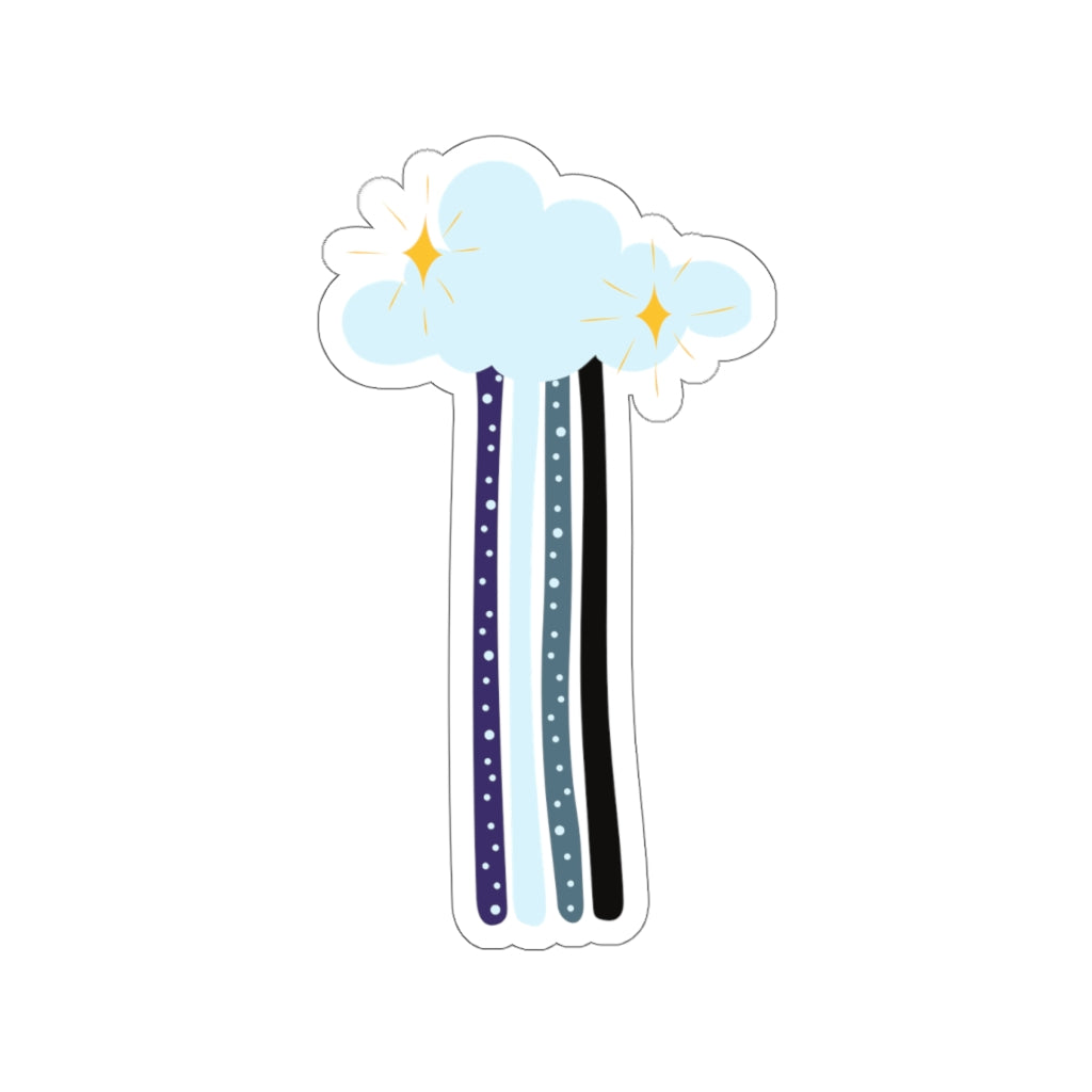 Asexual Rainbow Sticker