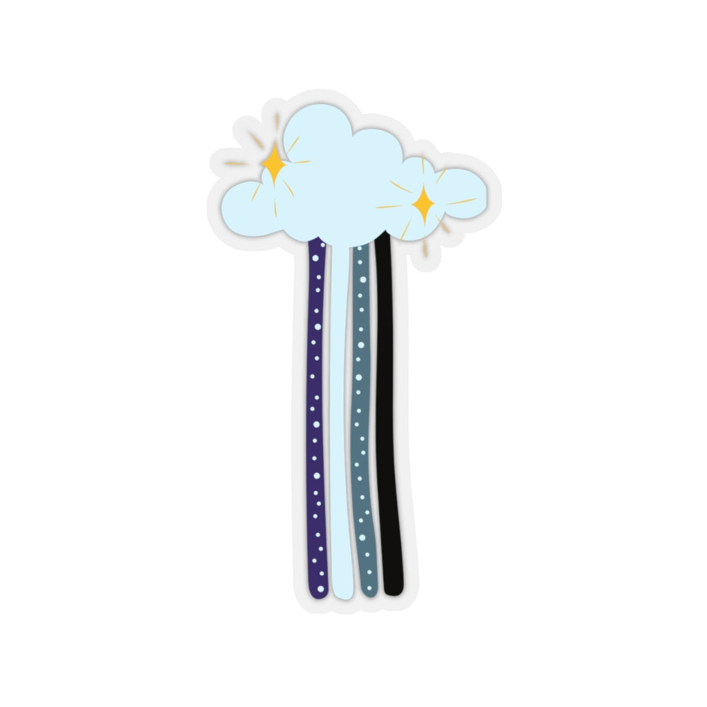 Asexual Rainbow Sticker