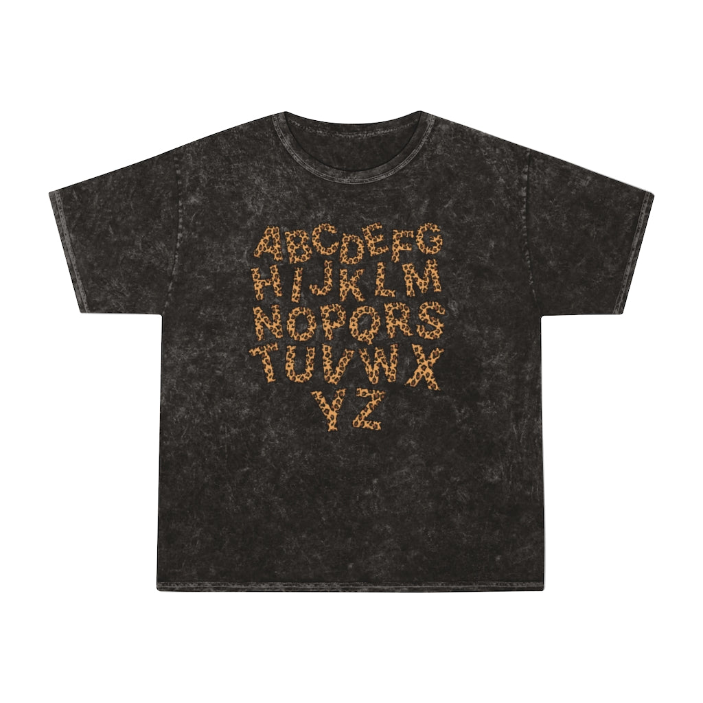 Cheetah Print Alphabet