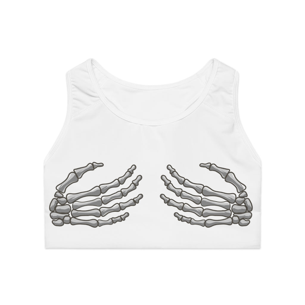 Skeleton Handful - Sports Bra