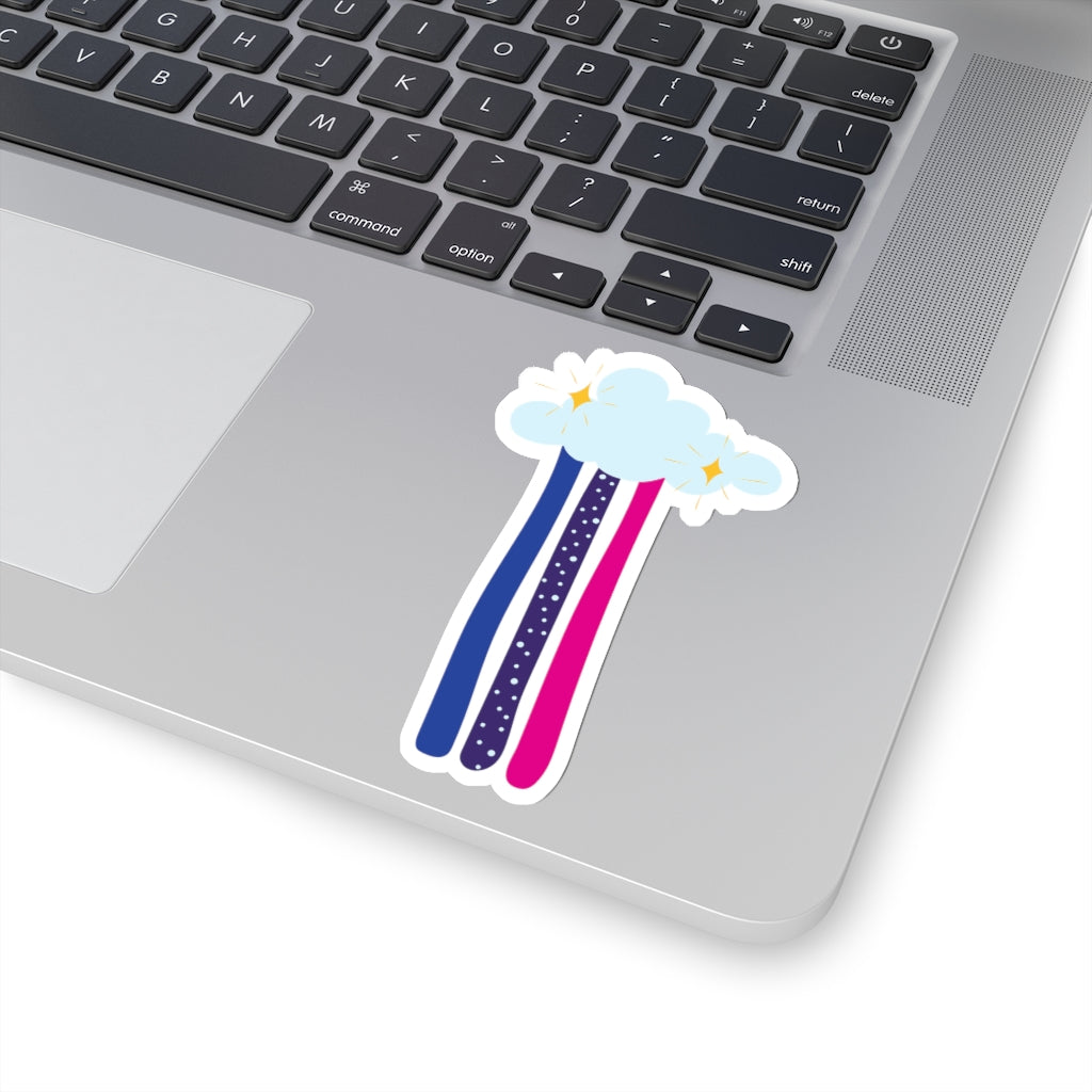 Bisexual Rainbow Sticker