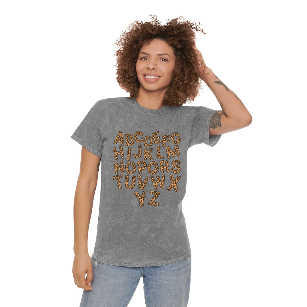 Cheetah Print Alphabet