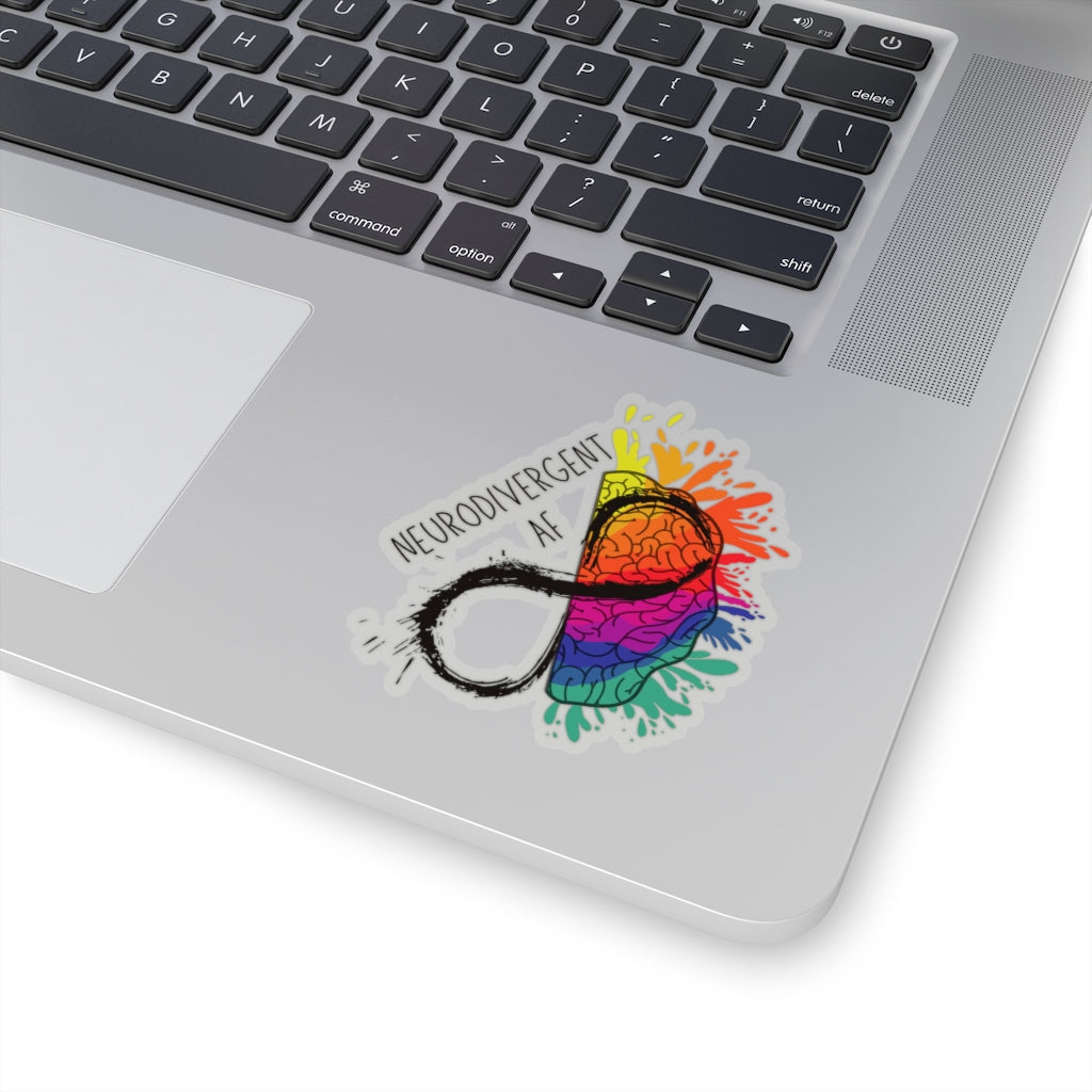 Neurodivergent AF - Sticker