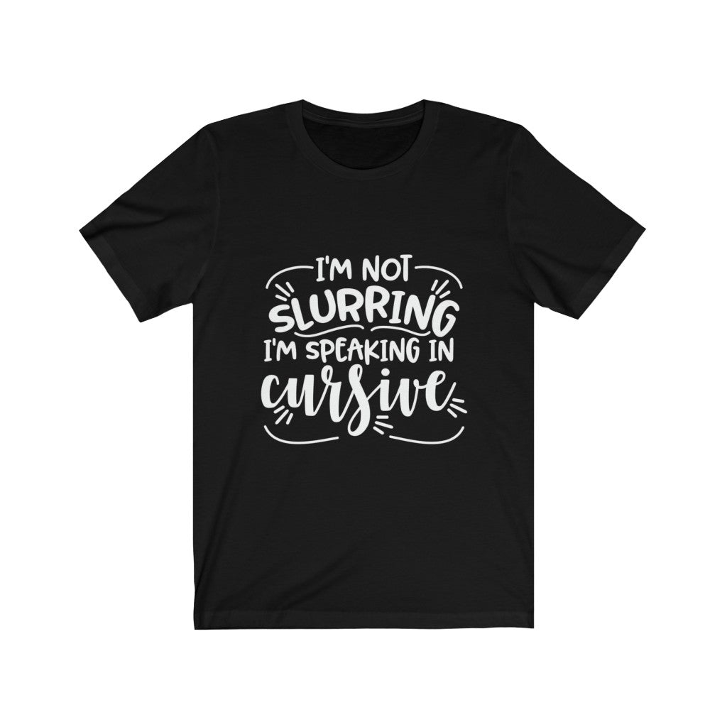 Speaking in Cursive
