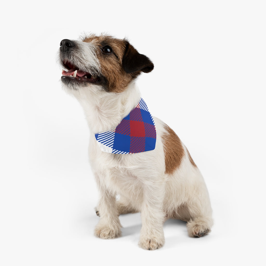 Plaid Bandana Collar