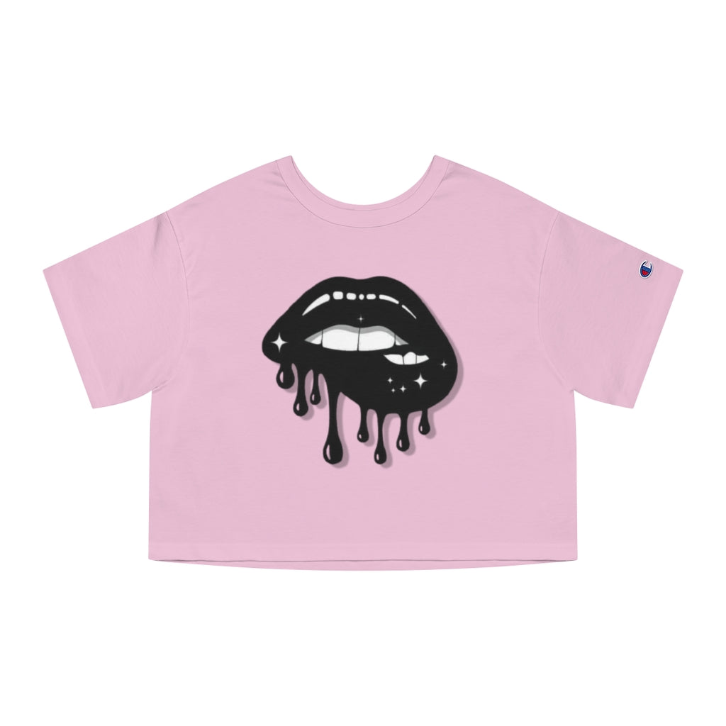 Champion Heritage Cropped T-Shirt - Dripping Lips