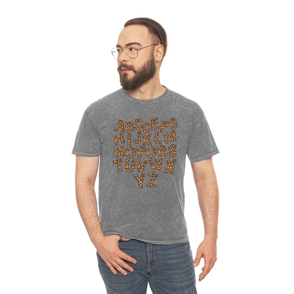 Cheetah Print Alphabet