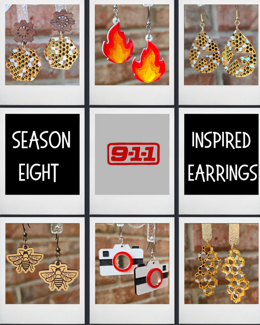 9-1-1 Season 8 Earrings